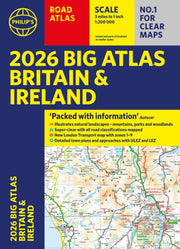 Philips Big Road Atlas Of Britain & Irel By Philips Maps