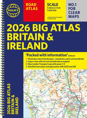 Philips Big Road Atlas Of Britain & Irel By Philip's Maps