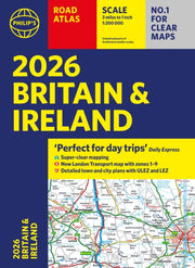 Philips Road Atlas Britain & Ireland2026 By Philips Maps