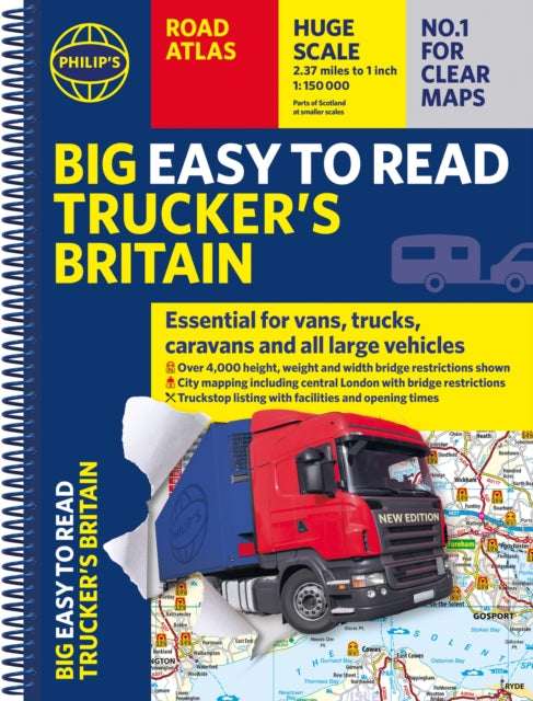 Philips Truckers/atlas Britain A3 Spiral
