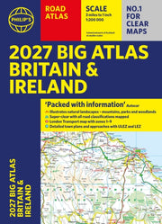 Philips Big Road Atlas Britain/ireland