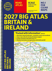 Philips Big Road Atlas Britain/ireland