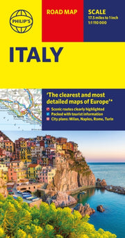 Philips Italy Road Map By Philips Maps