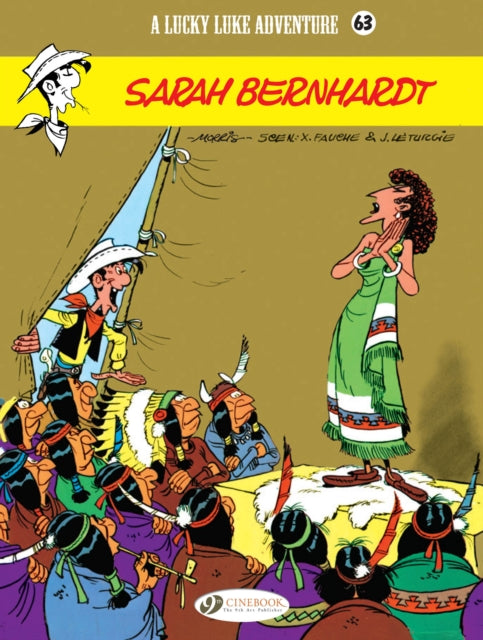 Lucky Luke Vol 63 Sarah Bernhardt