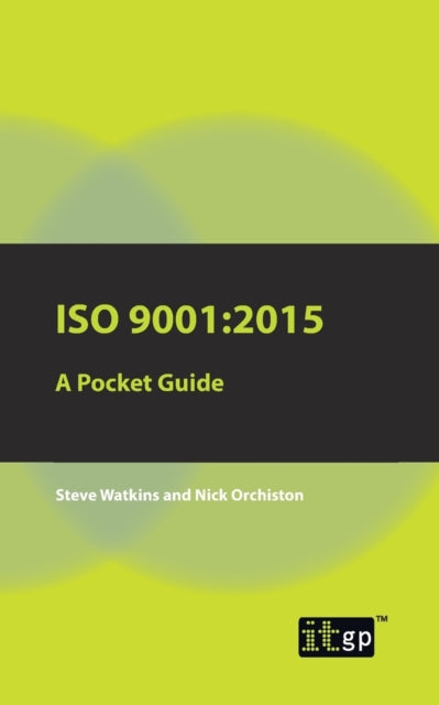 Iso 9001:2015 A Pocket Guide
