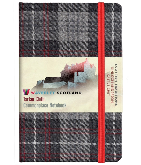 Tartan Notebooks Castle Grey Pocket