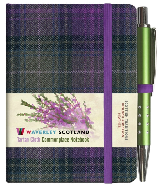 Tartan Notebook Heather Mini With Pen