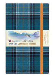 Waverley Blue Loch Large Tartan Notebook