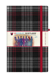 Waverley Auld Lang Syne Grey Tartan Larg