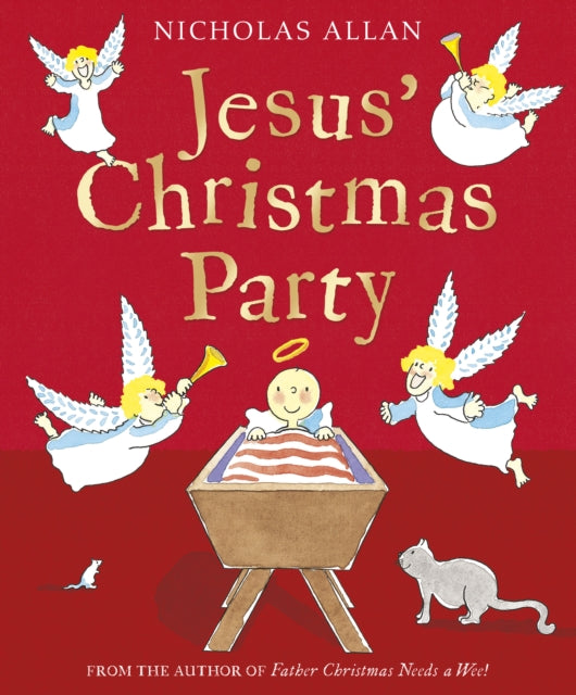 Jesus Christmas Party Re Issue By Allan Nicholas