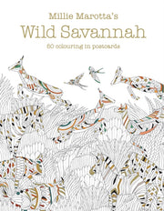 Millie Marotta Wild Savannah Postcard Bo