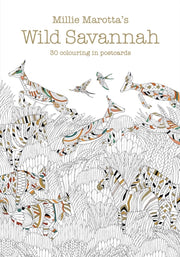 Millie Marottas Wild Savannah Postcard