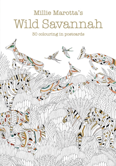 Millie Marottas Wild Savannah Postcard
