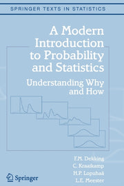 A Modern Introduction To Probability And