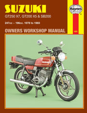 Suzuki Gt250x7 Gt200x5 Sb200 Twi By Haynes Publishi