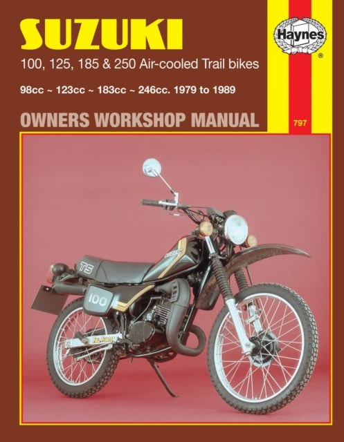 Suzuki 100,125,185 And 250cc Trail Bikes