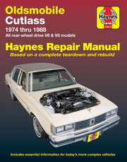 Oldsmobile Cutlass 7488 Also 0658 By Haynes Publishi