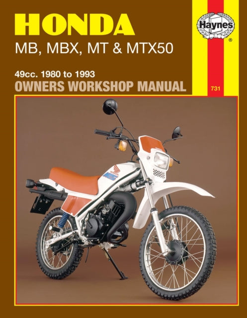 Honda Mb Mbx Mt & Mtx50 Owners Work