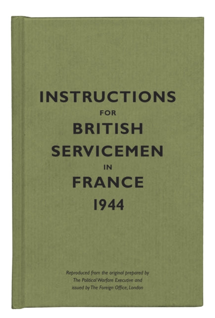 Instructions/british Servicemen France