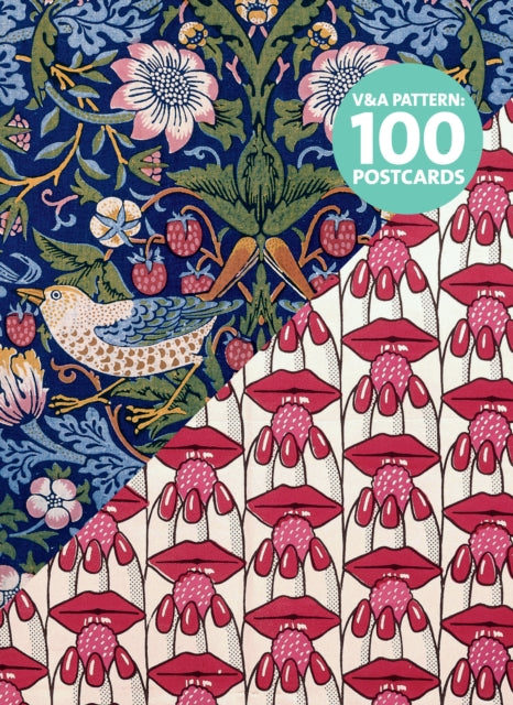 V&a Pattern 100 Postcards
