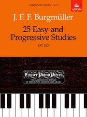 25 Easy & Progressive Studies Op100 Easi