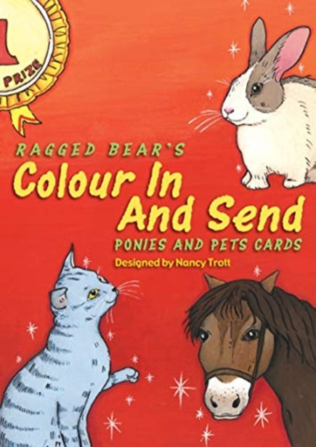 Colour In Send Ponies Pets Card