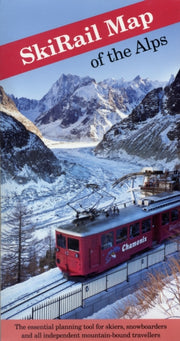 Skirail Map Of The Alps  Folded