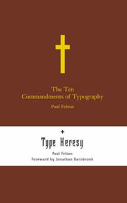 Ten Commandments Typography/type Heresy