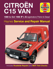 Citroen C15 Van Petrol & Diesel 89-98