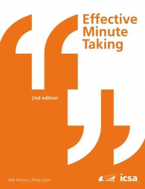Effective Minute Taking 2e