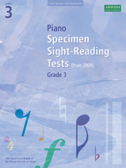 Piano Specimen Sight-reading Tests Gr3