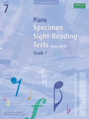 Piano Specimen Sight-reading Tests Gr7