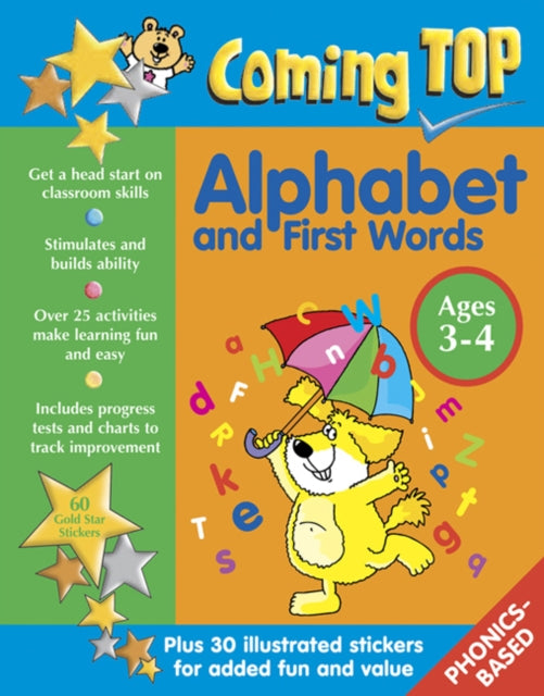 Coming Top Alphabet Ages 3-4