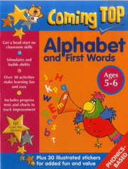 Alphabet & First Words Ages 5-6 By Somerville, Louisa