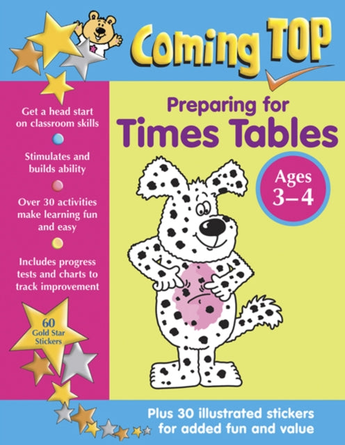 Coming Top Times Tables Ages 3-4 By Somerville, Louisa
