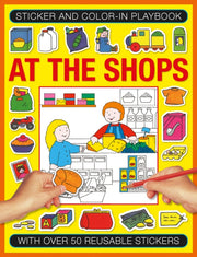 Sticker Colour At The Shops
