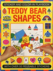 Sticker Colourteddy Bear Shapes