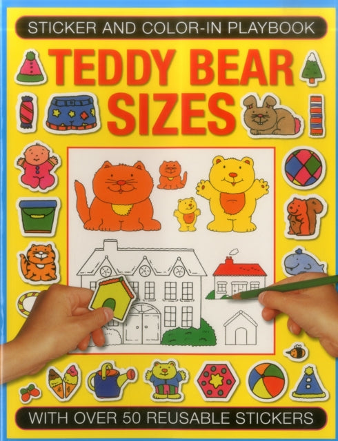 Sticker Colourteddy Bear Sizes