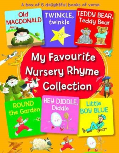 My Favourite Nursery Rhyme 6 Book Set By Lewis Jan
