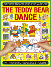 Sticker Colour Teddy Bear Dance