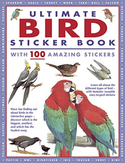 Ultimate Bird Sticker Book With 100 Amaz