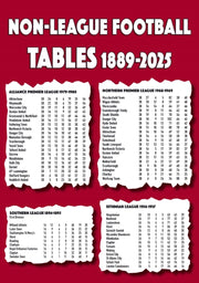 Non-league Football Tables 1889-2025 By Robinson, Michael