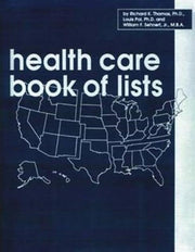 Health Care Book Of Lists By Thomas