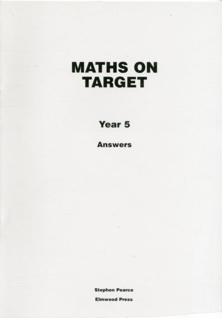 Maths On Target Year 5 Answers