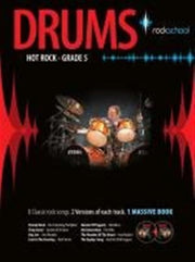 Hot Rock Drums Book/2cds By Rockschool