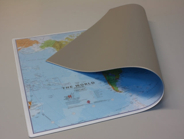 Political World Map Mouse Mat