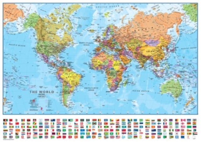 World Pol Mi Laminated (scale 1/40)