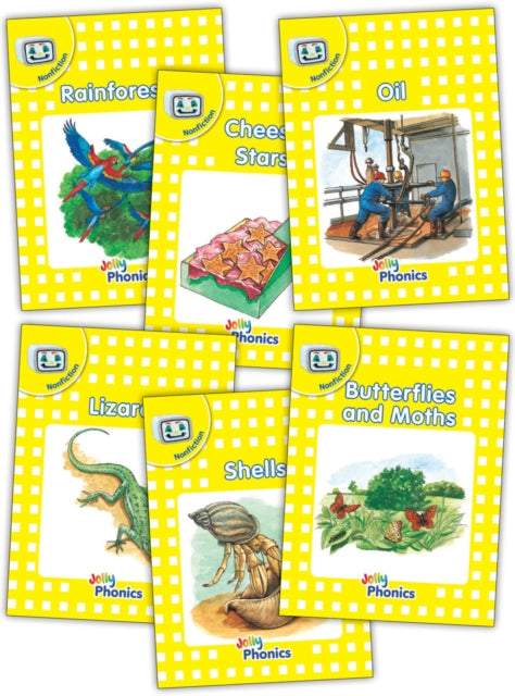 Non Fiction Yellow Level 2 {x6)