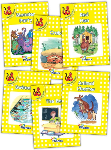 General Fiction Level 2 -  Packx6 Yellow