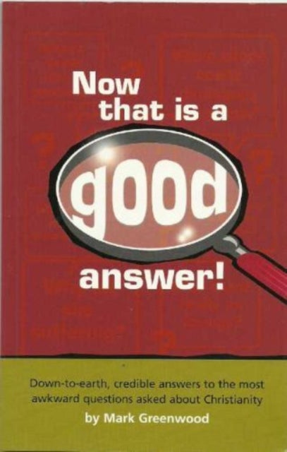 Now That Is A Good Answer